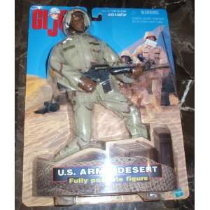  GI JOE U.S. Army Desert Action Figure Fully Posable Toys 