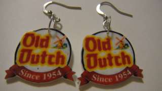 Old Dutch international Foods Earrings   chips snacks  