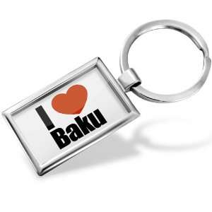 Keychain I Love Baku region Azerbaijan, Asia   Hand Made, Key chain 