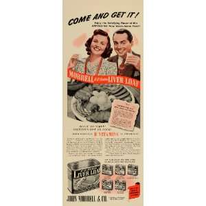  1942 Ad E Z Serve Canned Food Liver Loaf Meat John Morrell 