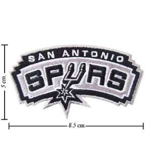  3pcs San Antonio Spurs Logo Embroidered Iron on Patches 