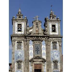 Sao Ildefonso Church, Built 1730  1737 Decorated with Azulejos, Praca 