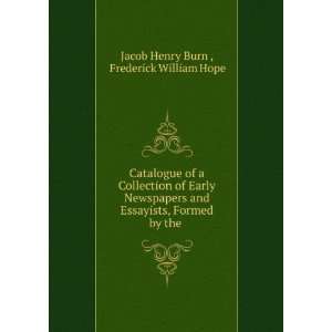   John Thomas, ; Hope, F. W. ; Burn, Jacob Henry, Bodleian Library. Hope