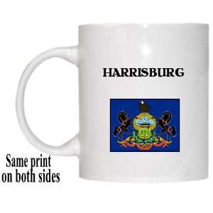    US State Flag   HARRISBURG, Pennsylvania (PA) Mug 