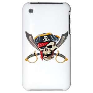  Case Pirate Skull with Bandana Eyepatch Gold Tooth 