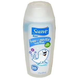  Suave Kids Free & Gentle Travel Size Body Wash Case Pack 
