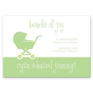    Bundle of Joy Baby Announcement Magnet Birth Announcement Baby