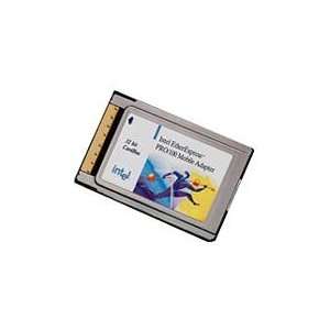  INTEL 10/100 Mobile Ethernet PC CARD 32Bit PCMCIA with 