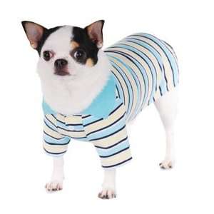  Dog Polo Shirt  Blue Aaron (PAPO) Size Large