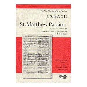  J.S. Bach St. Matthew Passion (Vocal Score) Sports 