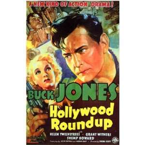 Hollywood Roundup Movie Poster (11 x 17 Inches   28cm x 44cm) (1937 