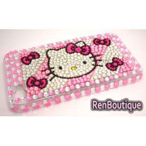  iPhone 4 4S Hello Kitty Crystal Rhinestone Bling Bling 