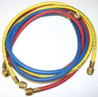 Yellow Jacket 49805 Manifold Gauge and Hose Set is used in good 