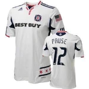  Logan Pause Autographed Game Used Jersey Chicago Fire #7 Short 