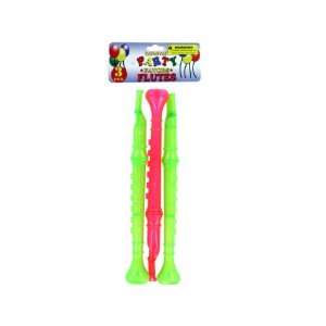  3 pack party favor flutes assorted colors   Pack of 24 