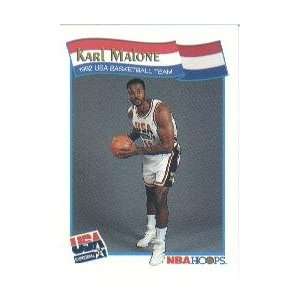    1991 92 Hoops McDonalds #56 Karl Malone USA 