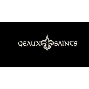  New Orleans Geaux Saints Car Window Decal Sticker White 8 