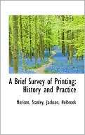 Brief Survey Of Printing Morison Stanley
