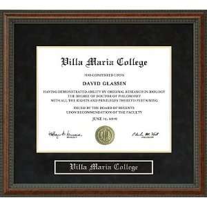  Villa Maria College Diploma Frame