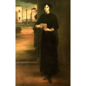  Hand Made Oil Reproduction   Julio Romero de Torres   24 x 