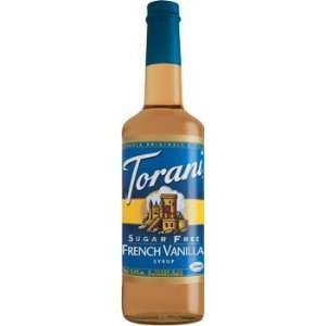 Torani Sugar Free French Vanilla Syrup Grocery & Gourmet Food