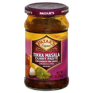Pataks, Tikka Masala Curry Paste, 10 Ounce (6 Pack)  