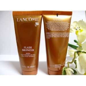 Lancome Flash Bronzer Tinted Self tanning Leg Gel with Pure Vitamin E 