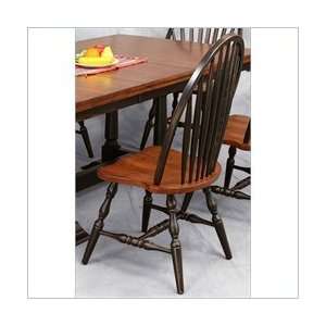  Lifestyle California Jamestown Wood Side Chair in Cherry 