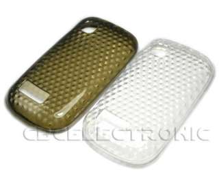 2x New TPU Gel skin silicone case back cover for Nokia Asha 200  