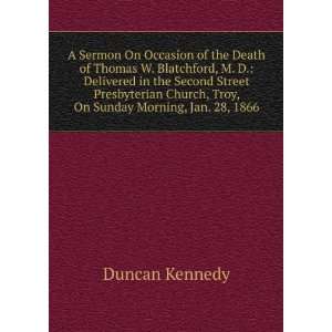   Church, Troy, On Sunday Morning, Jan. 28, 1866 Duncan Kennedy Books