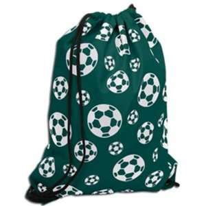  Soccer Ball Sack Pack (Dark Green)