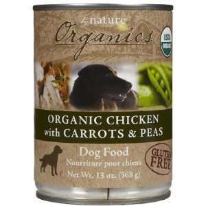By Nature Organics   Chicken, Carrots & Peas   12 x 13 oz (Quantity of 
