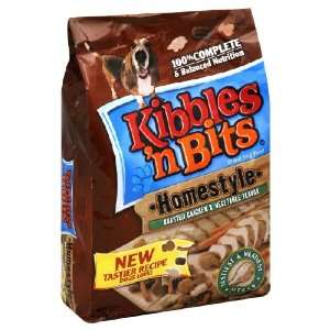Kibbles N Bits Homestyle Dog Food, Roasted Chicken & Vegetable Flavor 