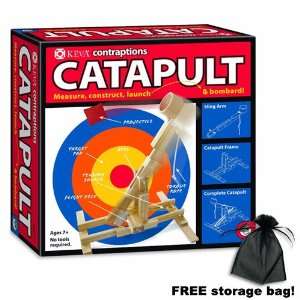  Contraptions Catapult w/Free Storage Bag Toys & Games