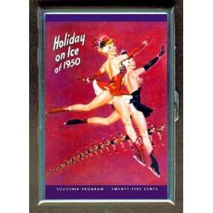  HOLIDAY ON ICE 1950 PROGRAM ID CIGARETTE CASE WALLET 