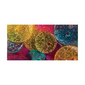    Elements Glitter Buttons 24/Pkg   Tropicals Arts, Crafts & Sewing