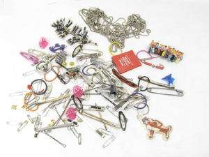 Vintage Hairpins Clips Pins Assorted Lot  