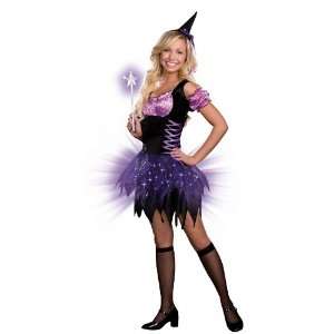 Lets Party By DreamGirl Switch Witch (Light Up) Teen Costume / Purple 