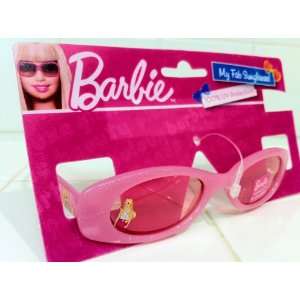 Pink Glitter Barbie Childrens Sunglasses
