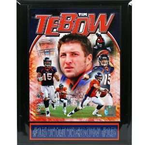  Denver Broncos Tim Tebow #15 Plaque