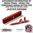 Hennapenna Henna Penna JASPER BROWN Color Pen Tattoo
