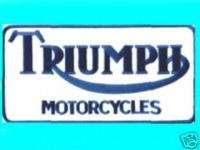 TRIUMPH motorcycle vest biker LARGE PATCH shack  