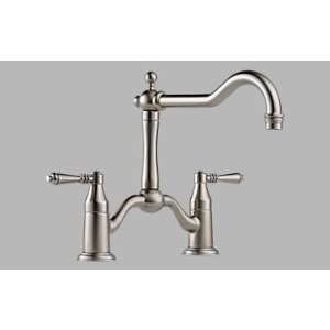  Brizo Tresa Stainless Steel Two Handle Kitchen Faucet 