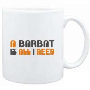  Mug White  A Barbat is all I need  Instruments Sports 