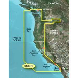   Vancouver/San Diego Saltwater Map microSD Card GPS & Navigation