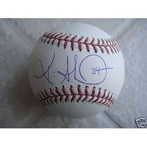  Kevin Millwood Signed Baseball   Official Ml   Autographed 