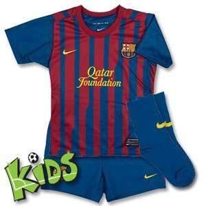  Barcelona Baby Home Football Kit 2011 12 Sports 