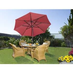   Primo Supra Patio Umbrella Fabric Black A Patio, Lawn & Garden