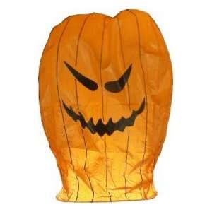  Halloween Jack O Lantern Pumpkin Sky Lanterns   Case Pack 