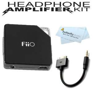  Fiio E6 Portable Headphone Amplifier + BONUS Fiio L3 Line 